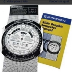Computador de vôo Jeppesen Metal Csg Js514105 + 6 livros  |  Acessórios diversos
