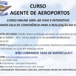 CURSO DE AGENTE DE AEROPORTOS oferta Cursos, Escolas de Aviação