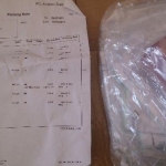 Po No 3488,3486,3492,3493-12   |  Peças diversas