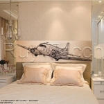 Painel Avião DOUGLAS  DC-3  |  Decoração, Antiguidades, Militaria