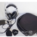Headset Para Aviação Gulf Coast  c/ abafador de ruídos + Case + Protetores De Fone /  auriculares  |  Headsets