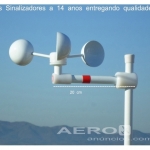 Anemômetro Wind Base + Leitor Digital + 10 M Cabo + Brinde oferta Aeroportos