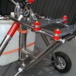 Trike, estrutura em inóx AISI-304 POLIDO  |  Trike