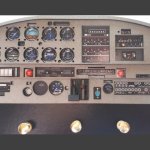 Porta Chaves - Painel Aviao Piper Corisco  |  Decoração, Antiguidades, Militaria