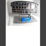 Painel Decorativo Avião Simulando Inst. Embraer Tupi  |  Decoração, Antiguidades, Militaria